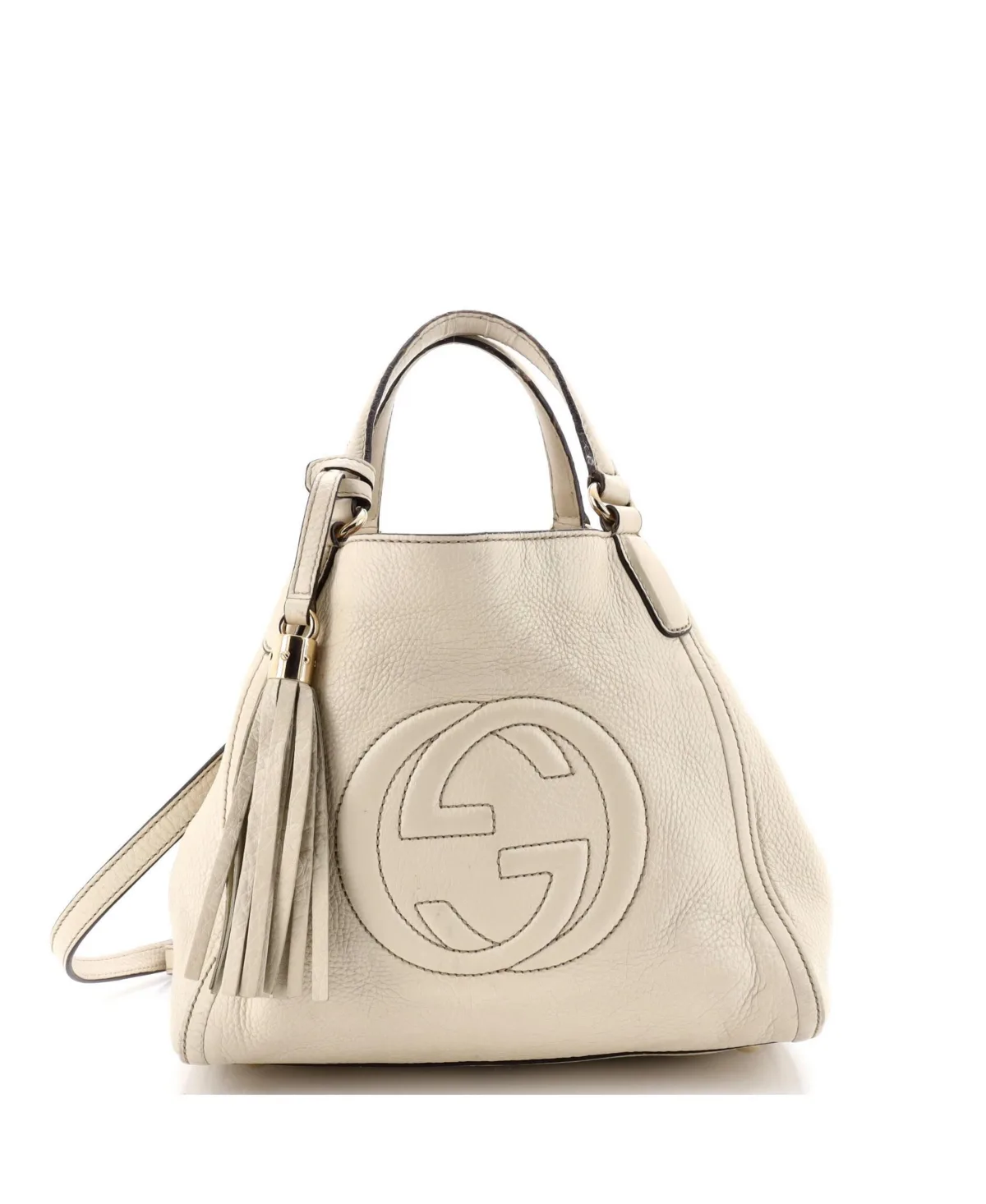 Pre-Owned Gucci Small Soho Convertible Shoulder Bag Leather by Gucci