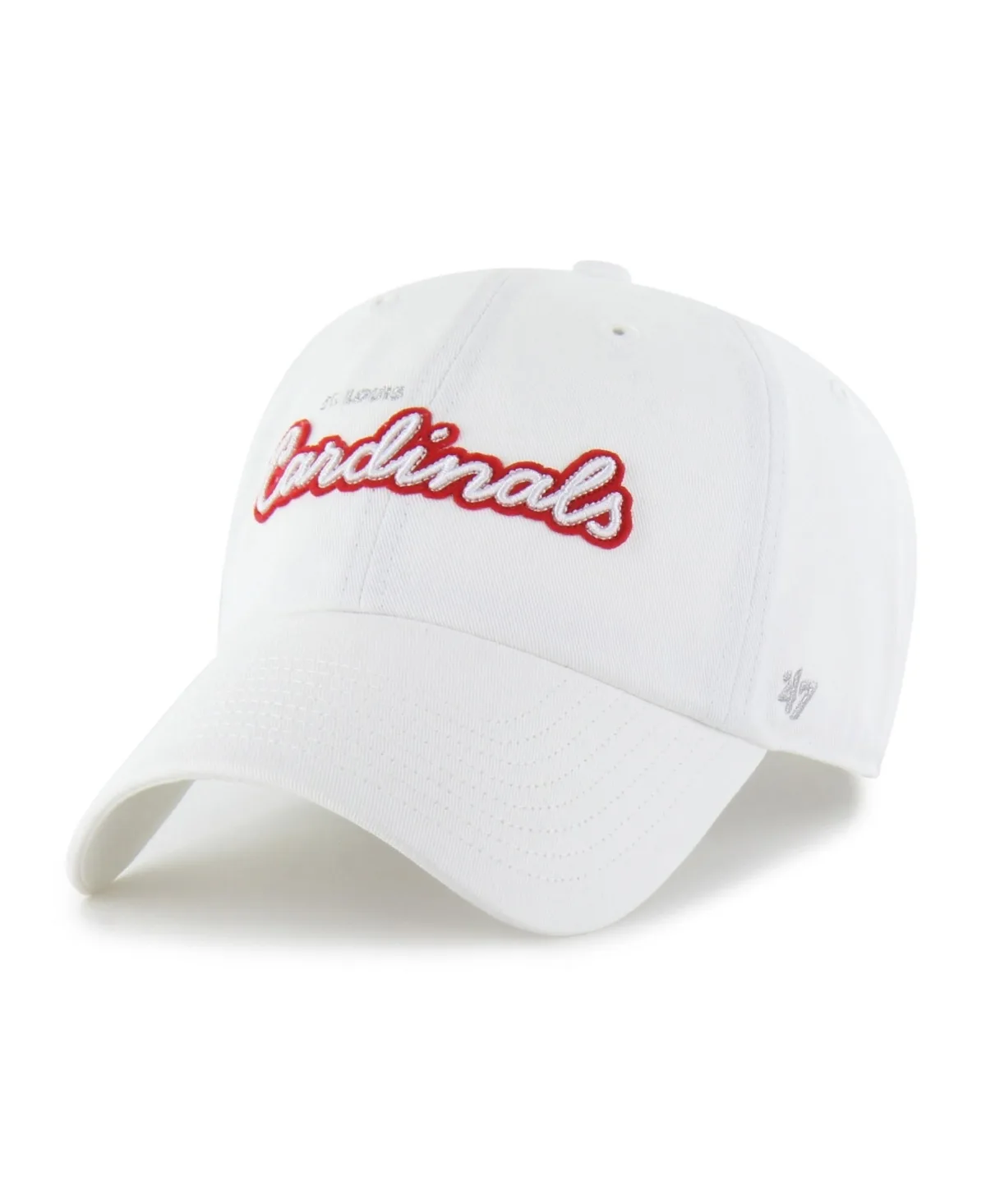 St. Louis Cardinals Trendy Script Adjustable Baseball Cap by 47 Brand