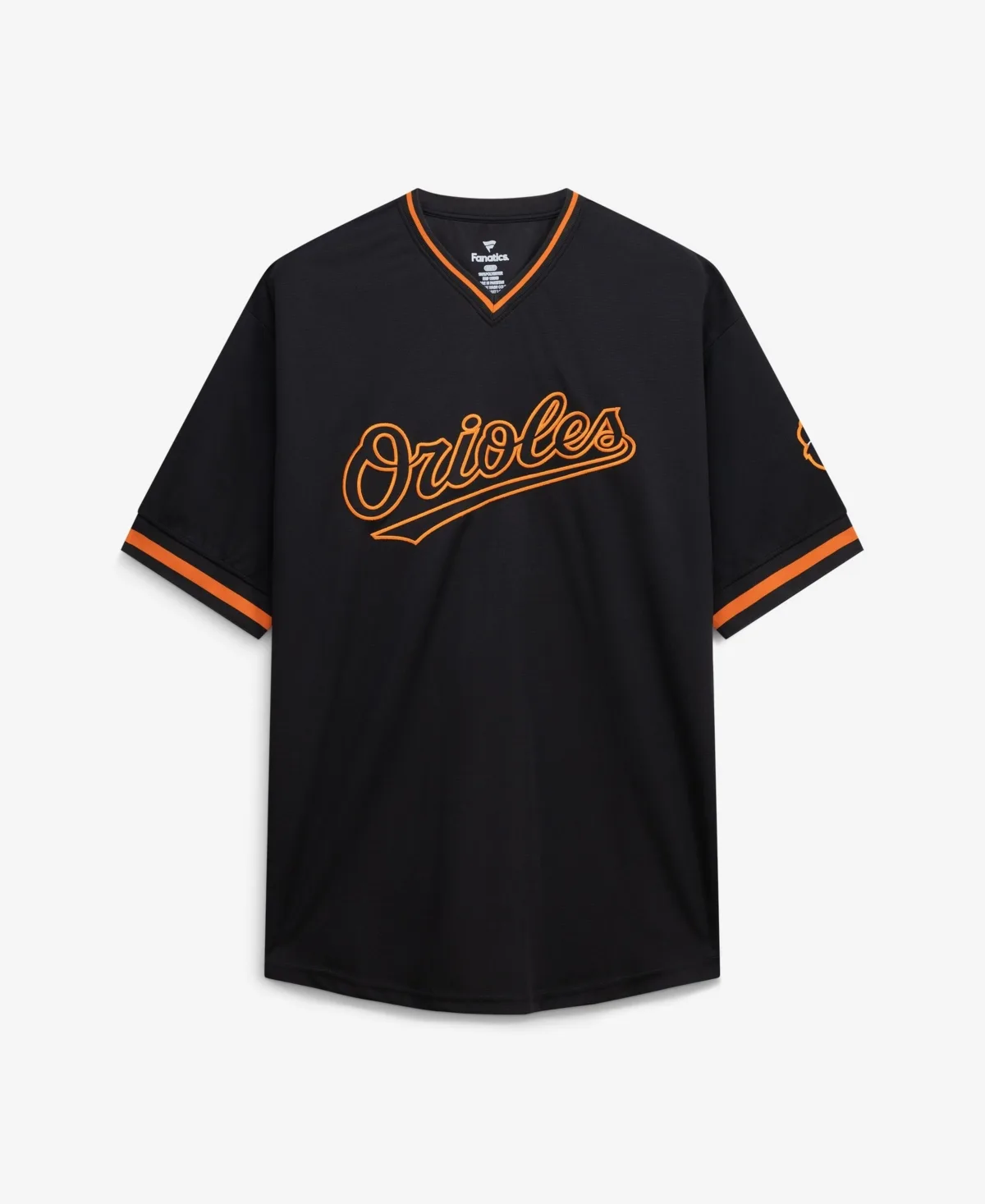 Baltimore Orioles Pop Texture V-Neck T-Shirt by Fanatics
