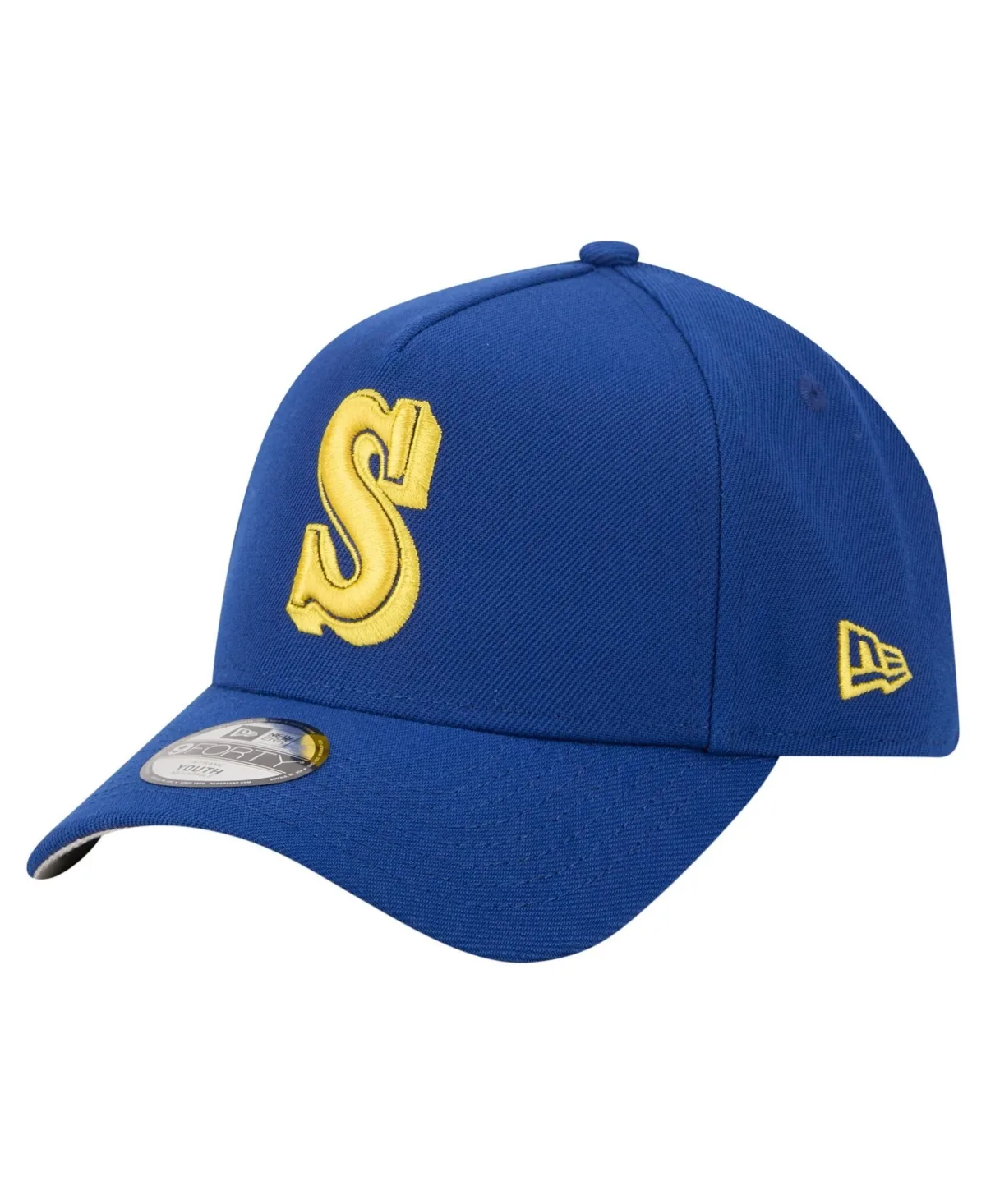 Seattle Mariners Cooperstown Logo 9FORTY A-Frame Adjustable Hat by New Era