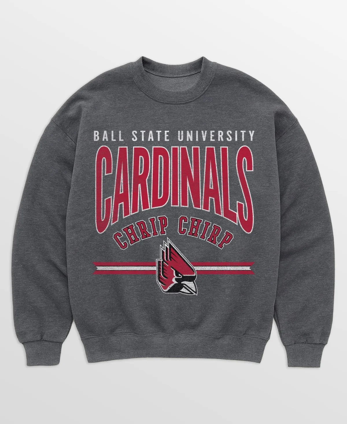 Ball State Cardinals Kickoff Classic Oversized Premium Drop Shoulder Sweatshirt by Gameday Couture