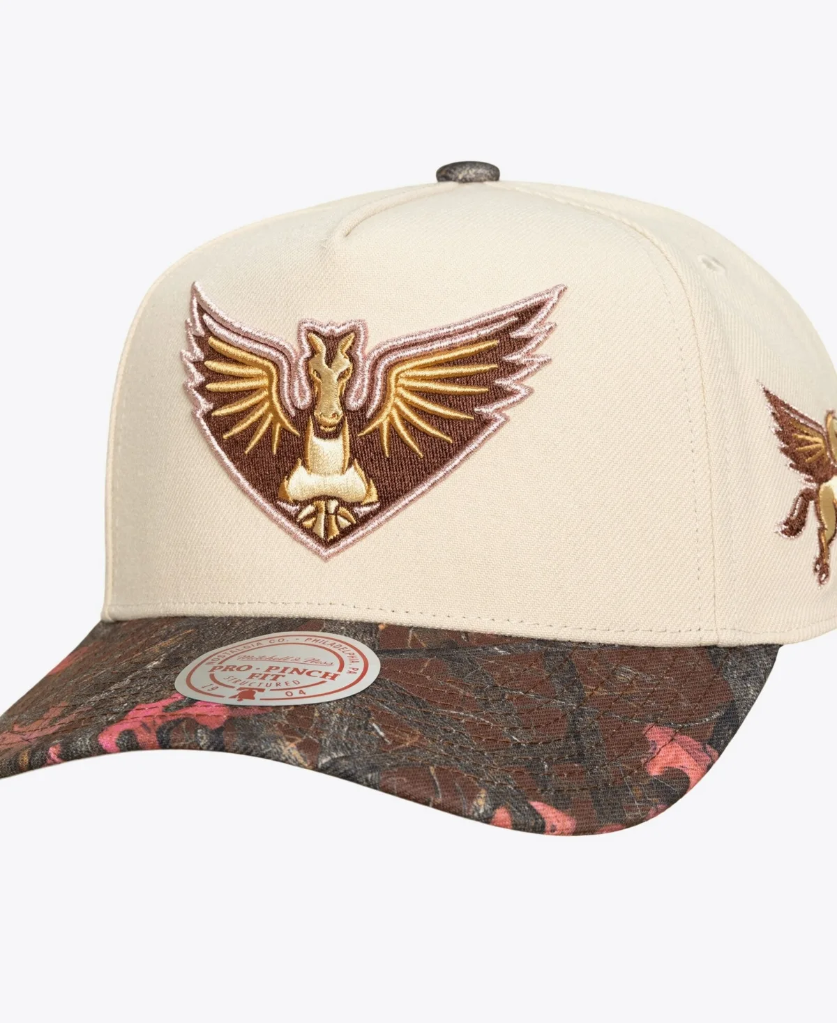 Dallas Wings Pink Pro Snapback Hat by Mitchell & Ness