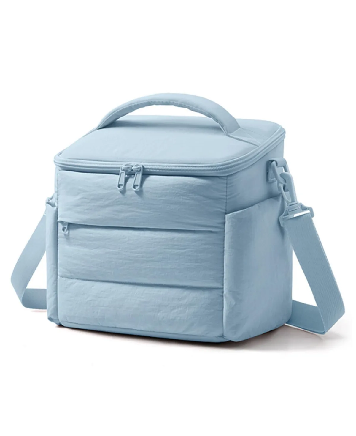 10L Lunch Box Cute Quilted Bag Sloped-Lid Camping Outdoor