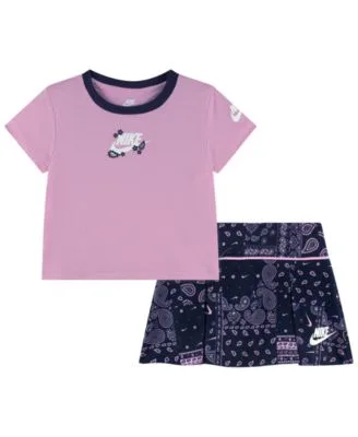 Retro Remix Short Sleeve Top Shorts 2-Piece Set by Nike