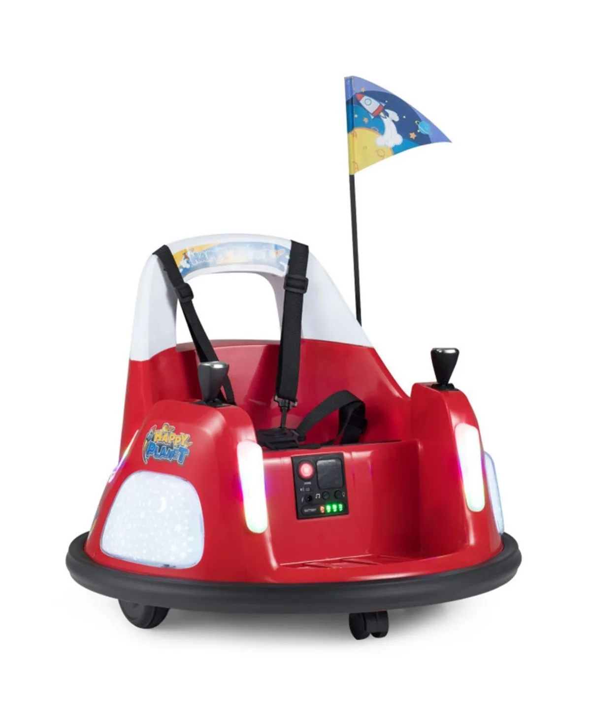 Bumper Car with Music and Remote Control, Ages 18-72 Months by Sevorley