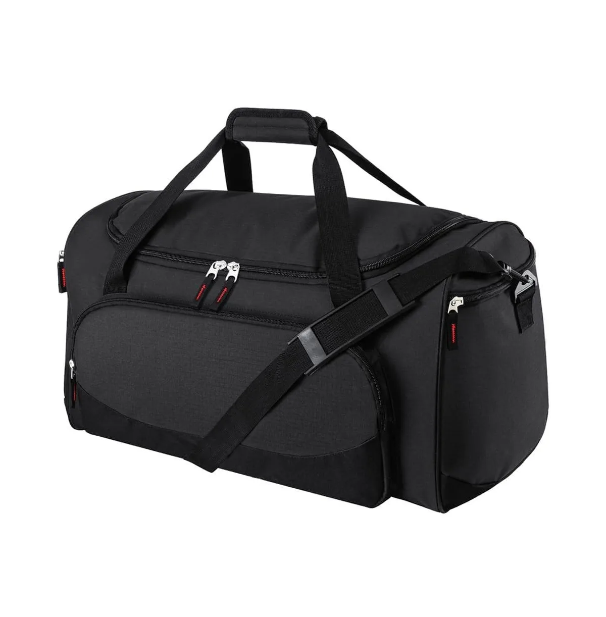 50L Large Duffle Travel Gym Bag Multi Pocket Organizer Versatile Carry by Furlihong