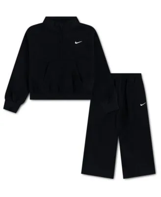 Sportswear Standard Fleece Half Zip Top Pants 2 Piece Set by Nike