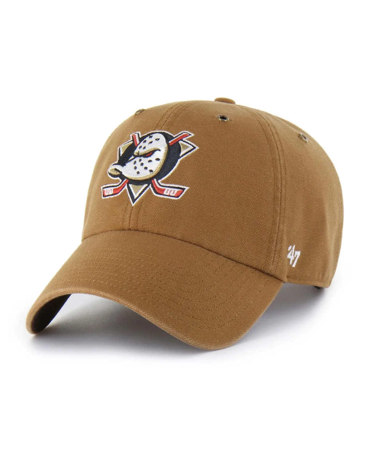 Carhartt x 47 Anaheim Ducks Clean Up Adjustable Baseball Cap by Carhartt
