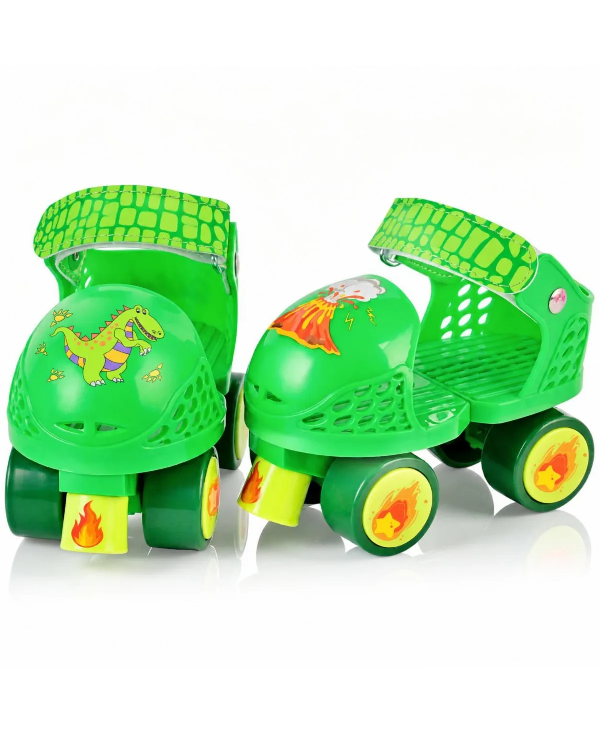 Adjustable Beginner Quad Roller Skates Sturdy Build by Magicorange
