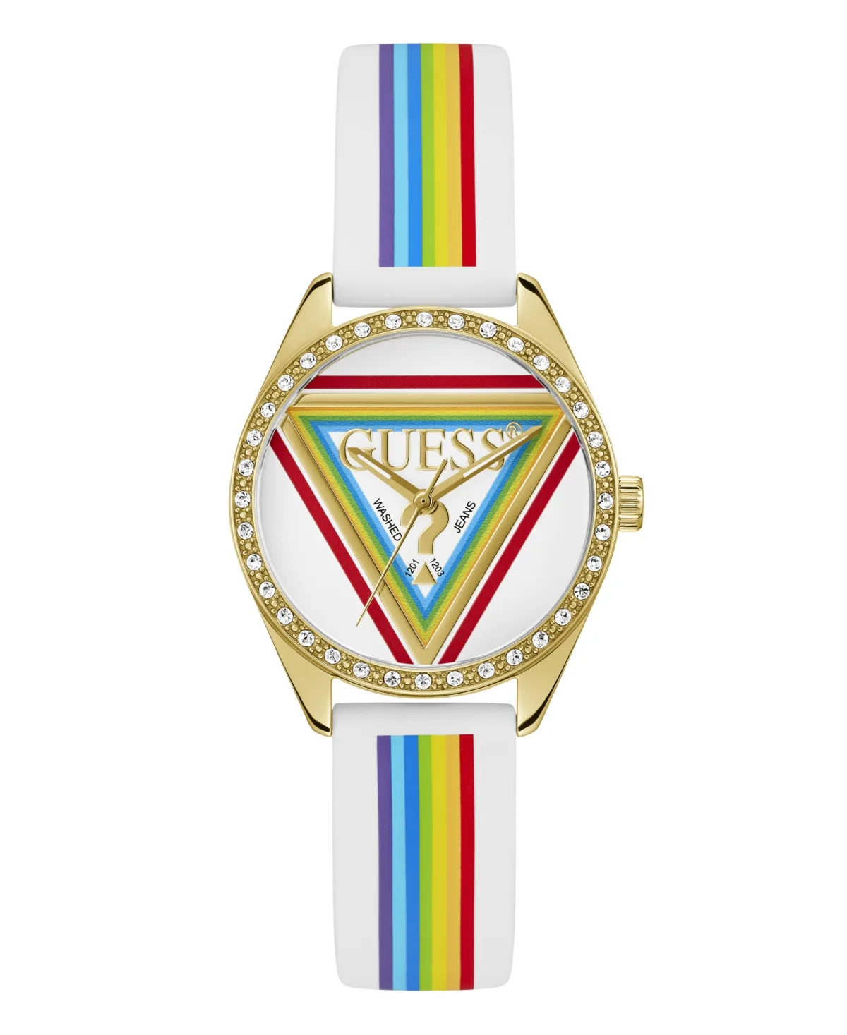 Quartz Joy Silicone Watch 34mm by GUESS