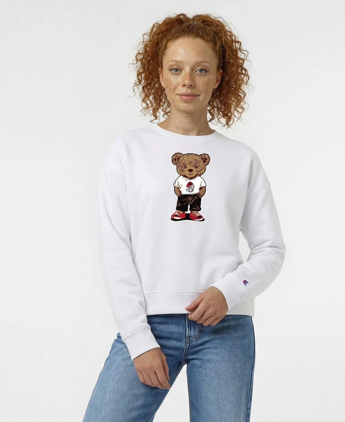 Georgia Bulldogs Teddy Bear Fleece Sweatshirt by Champion