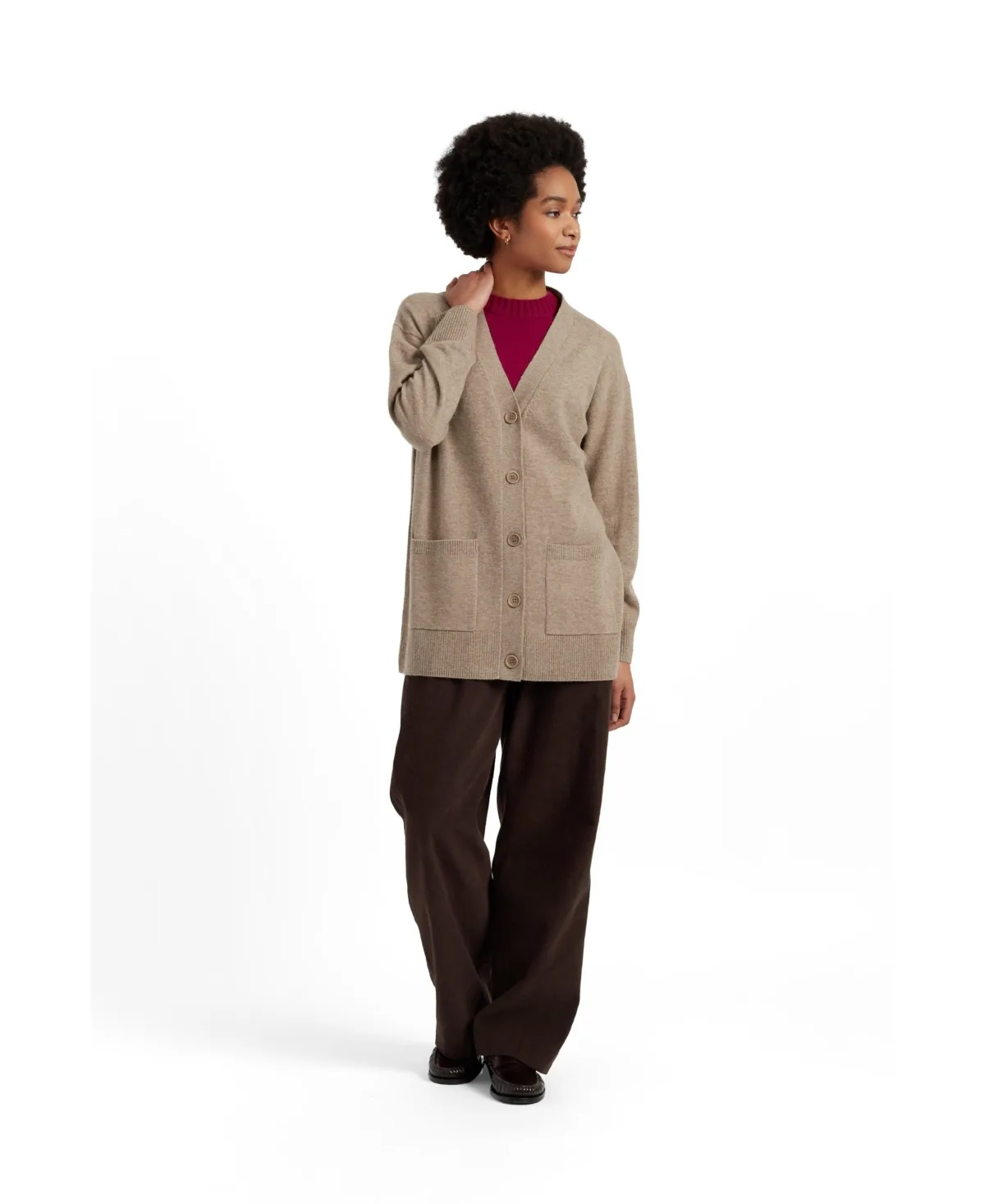 Chinti & Parker Wool-Cashmere Long Cardigan by Parker