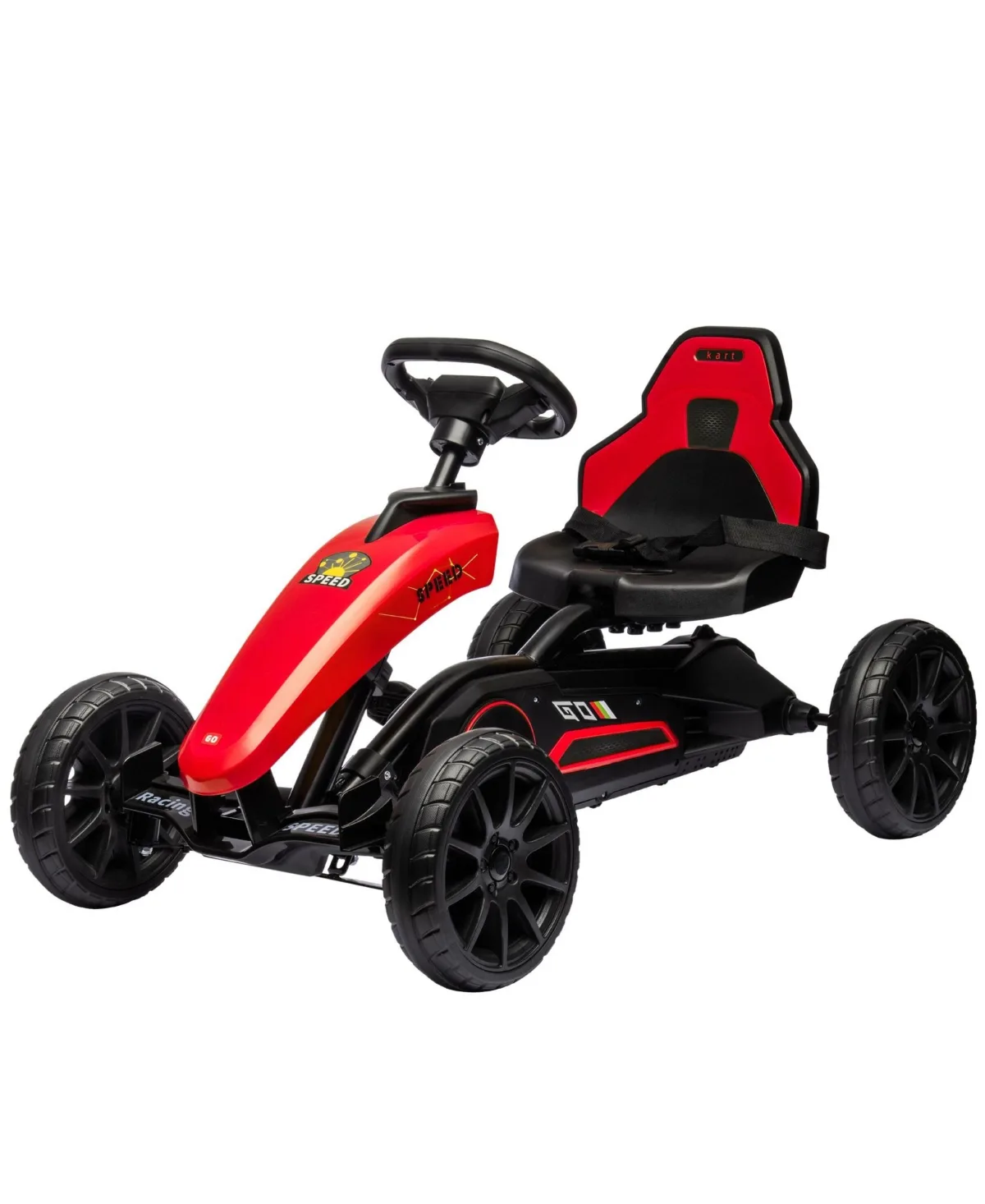 Go-Kart with Enclosed Chain, Ages 3-8 by Sevorley