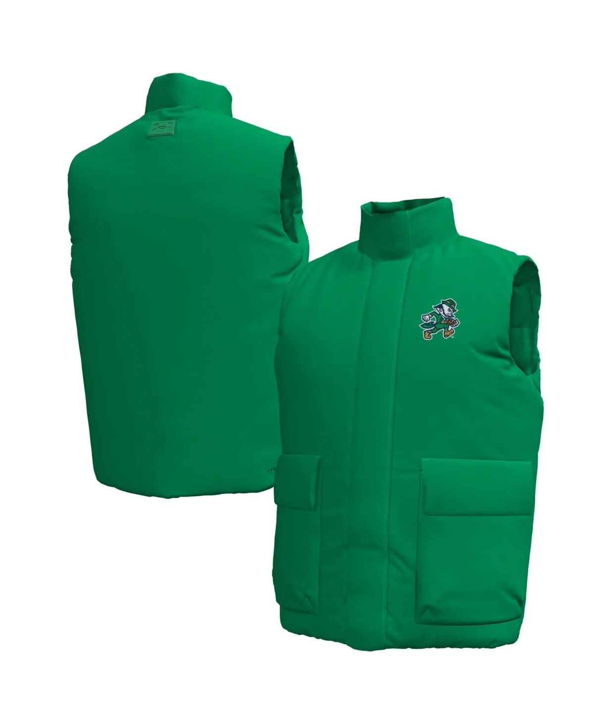 Notre Dame Fighting Irish Wear Green Expanse Full-Zip Vest by Under Armour