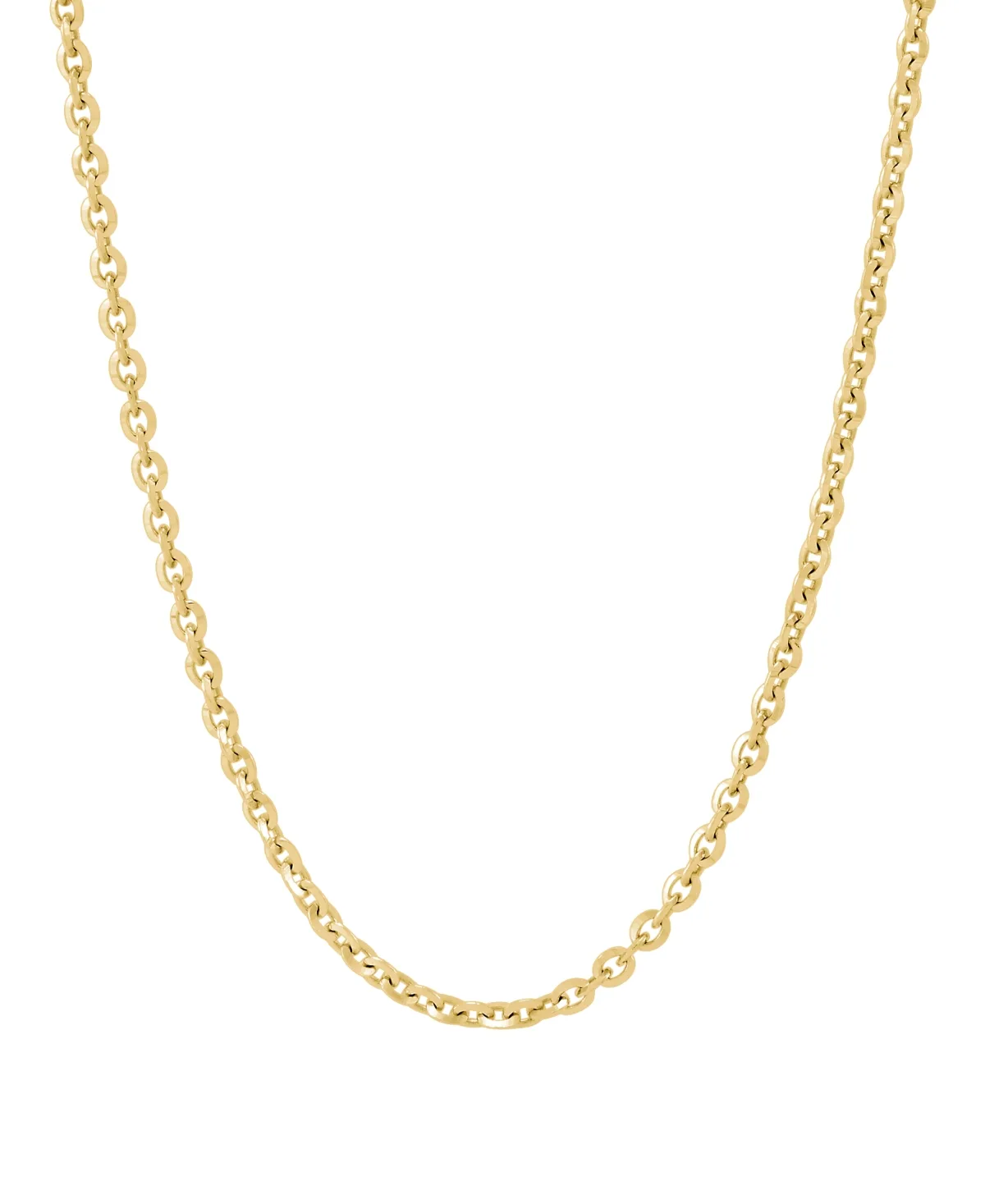 Brillantina Lobster-Clasp Necklace, 18 in 18k Yellow Gold