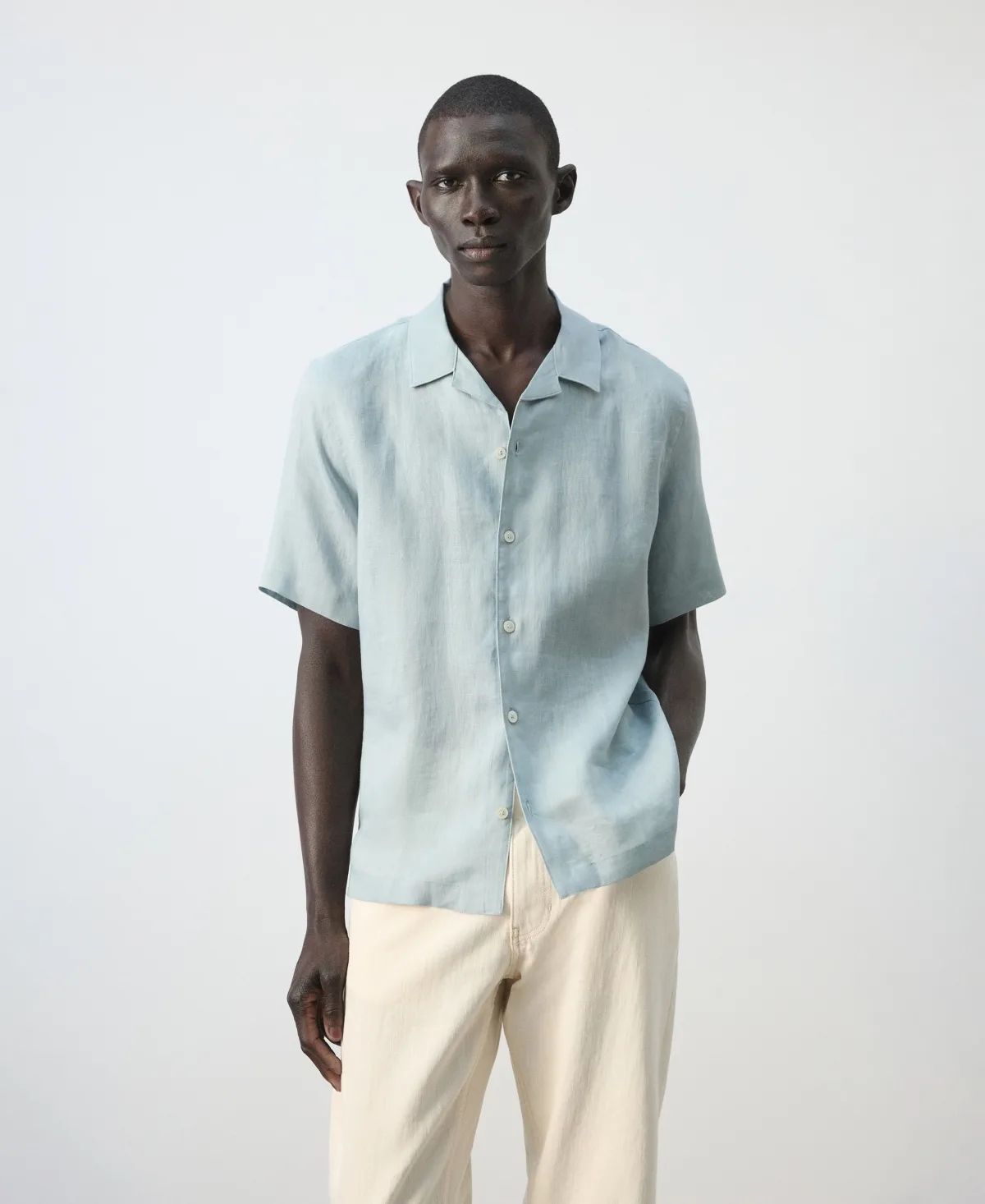 Bowling-Collar Shirt by Mango