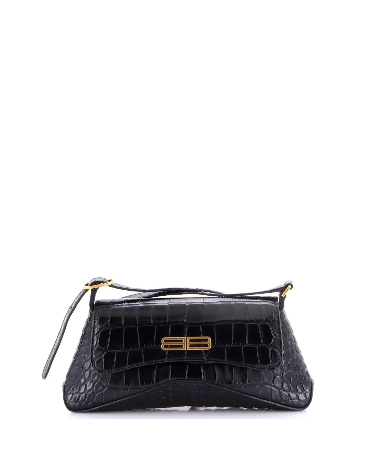 Pre-Owned Balenciaga Small Xx Flap Street Shoulder Bag Embossed Leather by Balenciaga