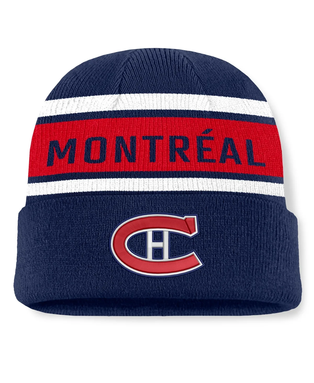Montreal Canadiens Heritage Cuffed Knit Hat by Fanatics