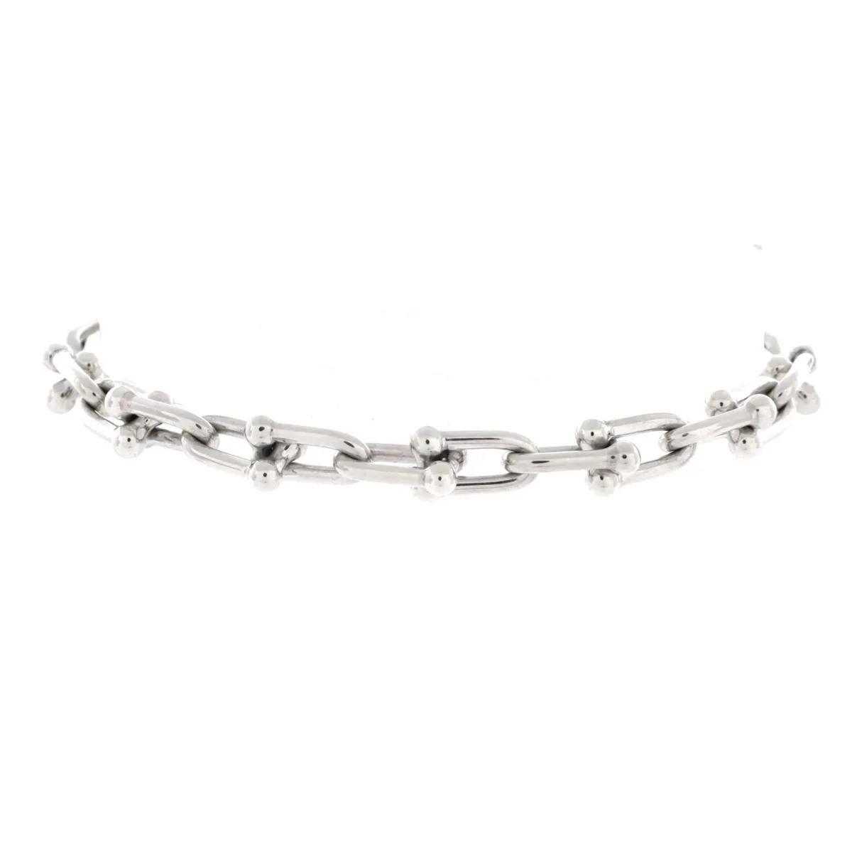 Pre-Owned Tiffany & Co Sterling Silver HardWear Link Bracelet