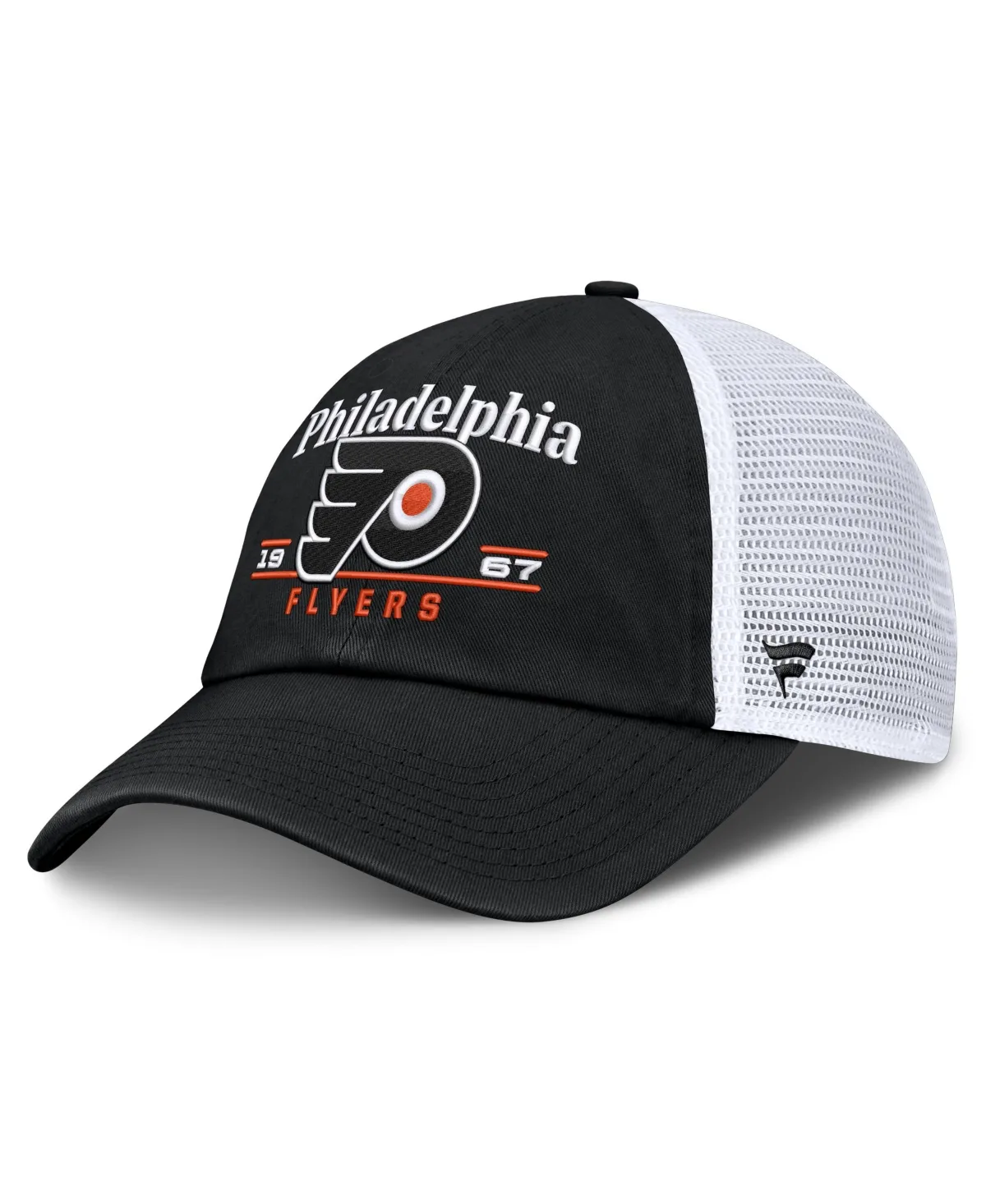 Philadelphia Flyers Fundamental Underline Trucker Adjustable Hat by Fanatics