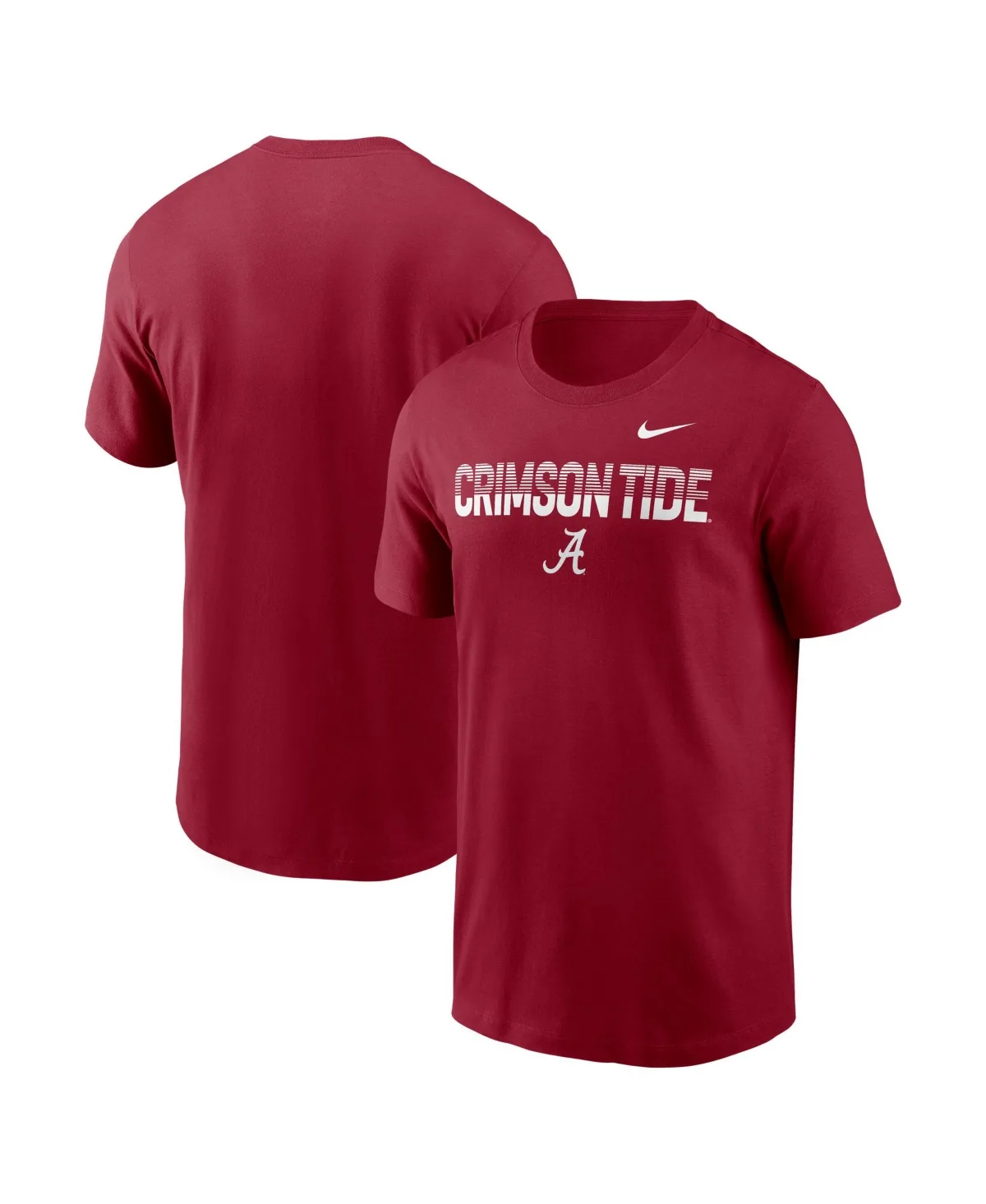 Primetime Kinetic Alabama Crimson Tide Screen Print Crewneck T-Shirt by Nike