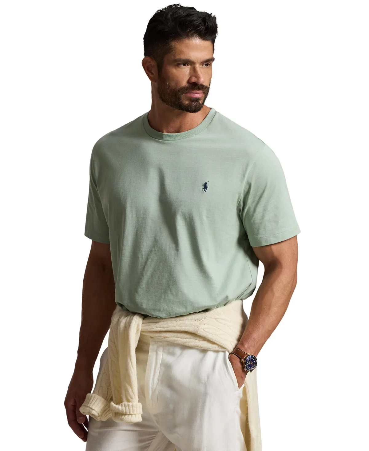 Jersey Crewneck T-Shirt by Polo Ralph Lauren