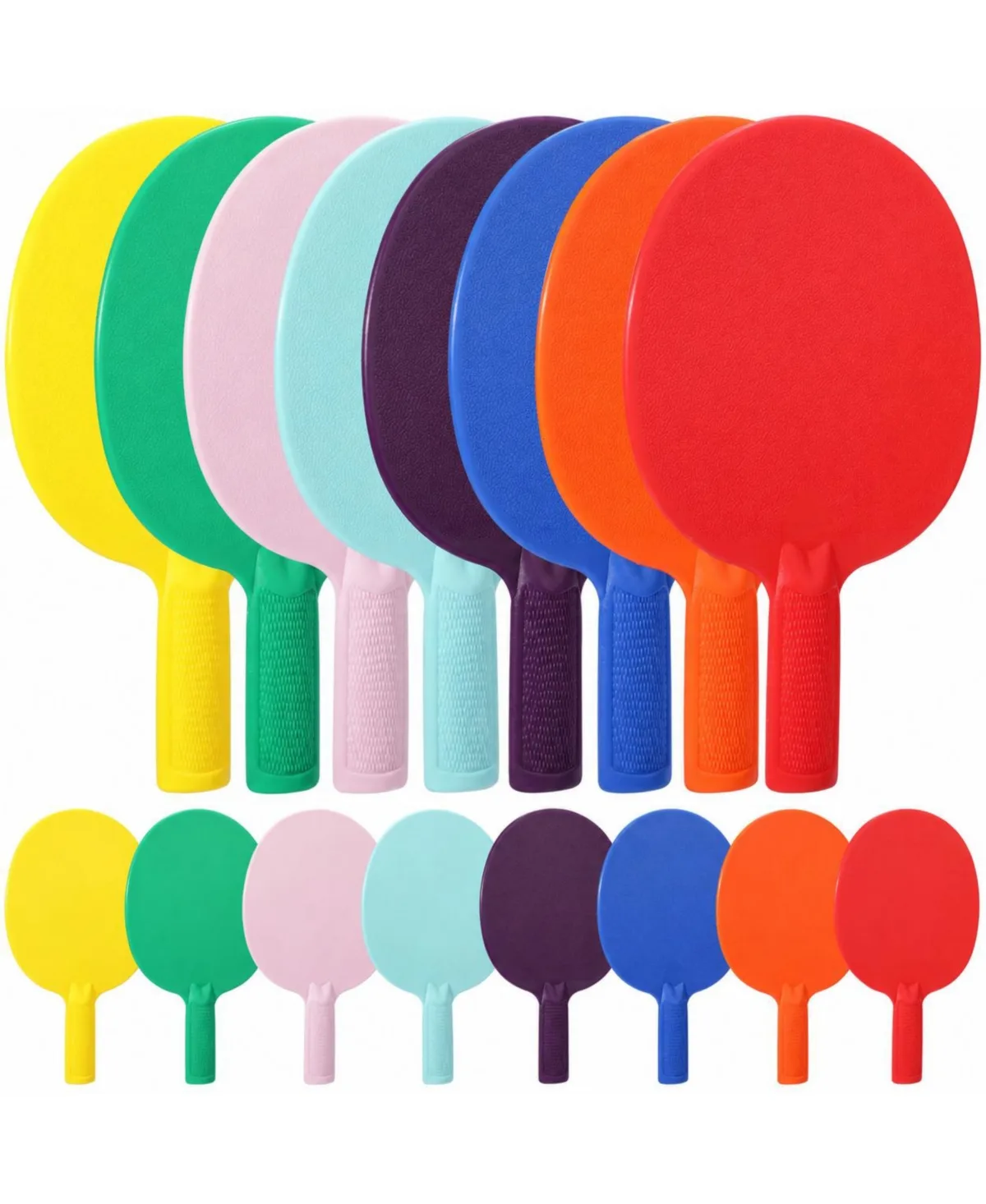 16 Pack Table Tennis Paddle Set Anti Slip Handle Indoor Outdoor Play by Sportneer