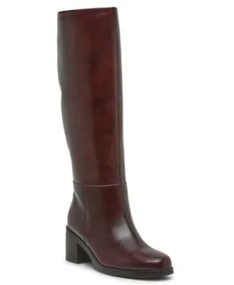 Ammar Regular Wide Calf Block Heel Tall Boots by Vince Camuto