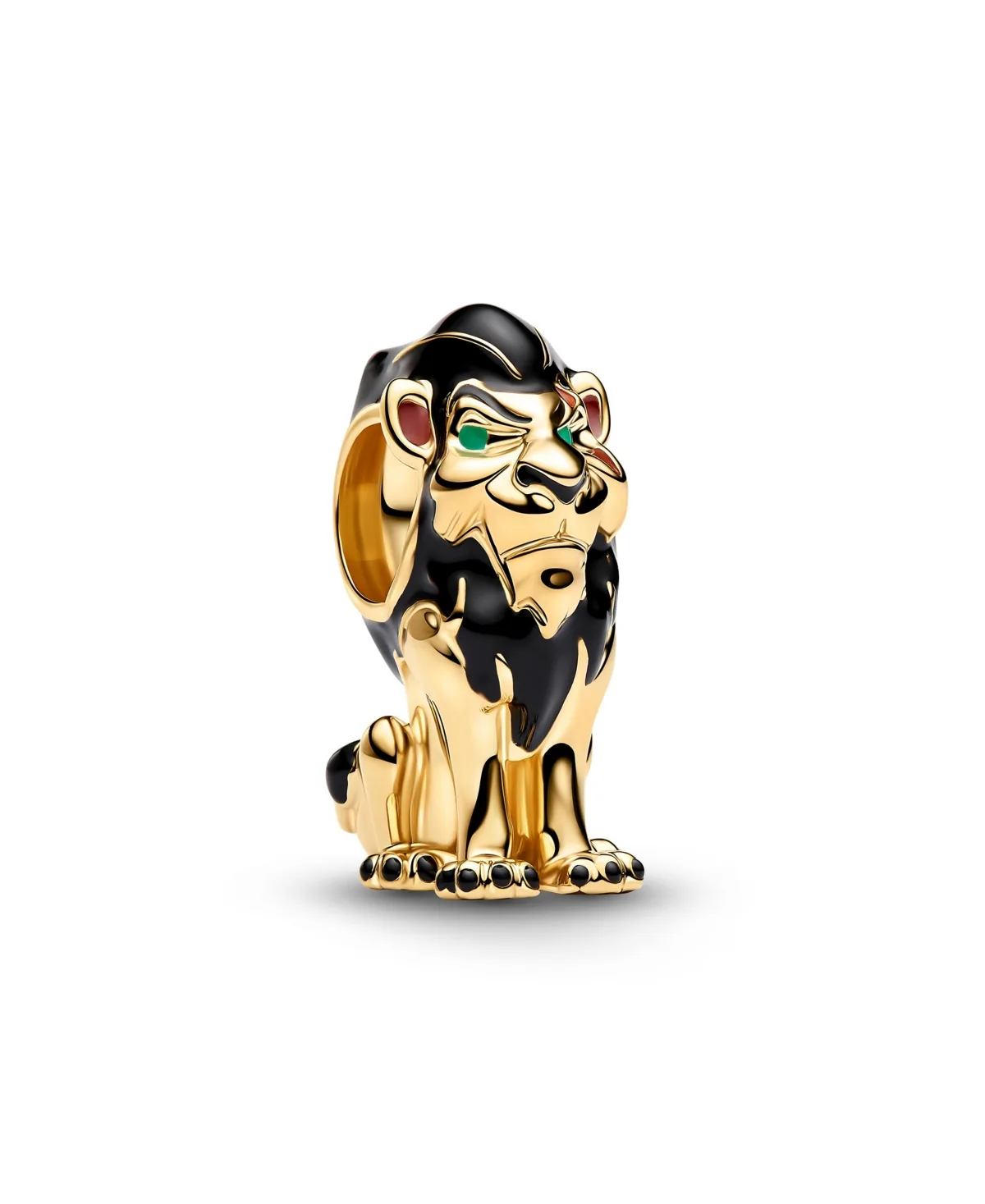 Gold-Plated Disney Villains Scar Charm by Pandora