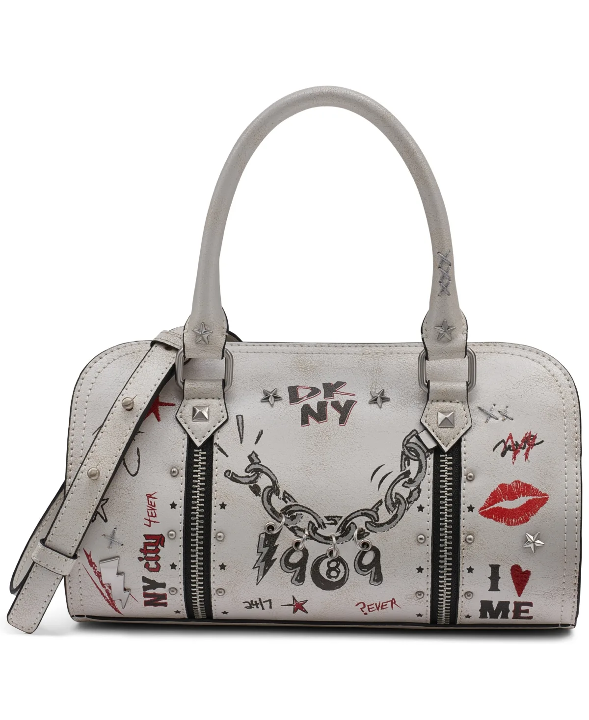 Cedar Small Top Handle Crossbody Satchel Handbag by DKNY