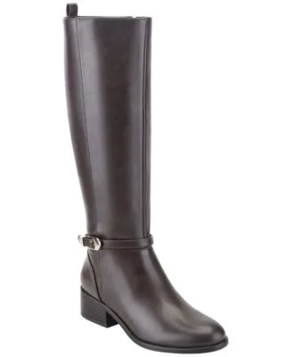 Dustine Tall Block Heel Boots Regular Wide Calf by Bandolino