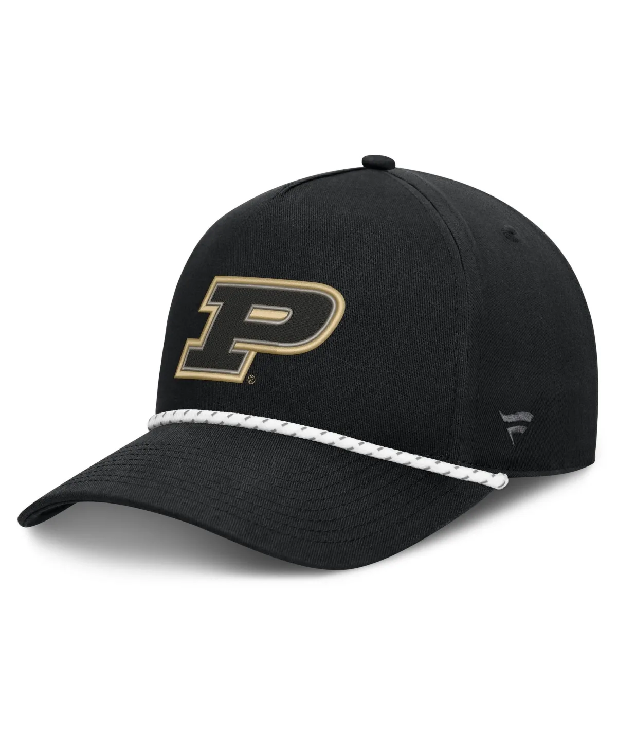 Purdue Boilermakers Rope-Embellishment Adjustable Undertone Baseball Cap by Fanatics