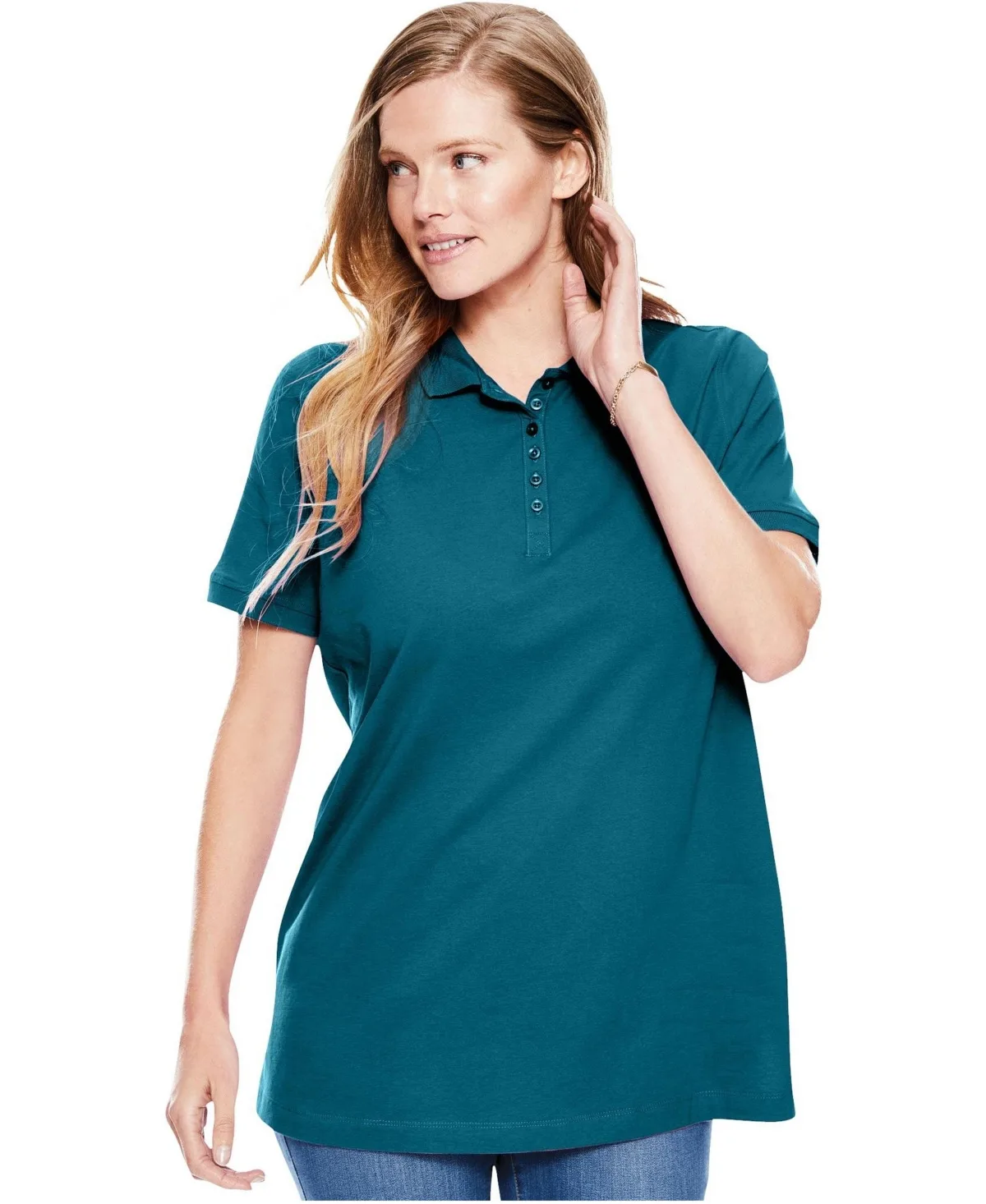 Perfect Short-Sleeve Polo Shirt