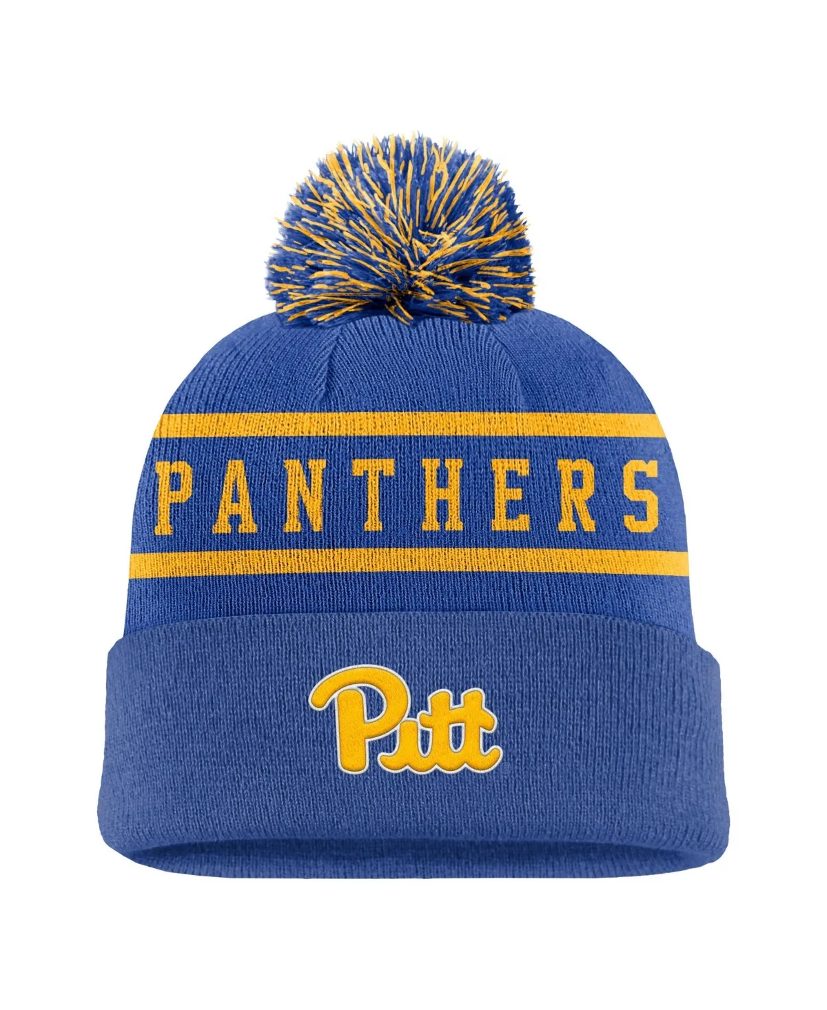Pitt Panthers Cuffed Knit Pom Beanie by Nike