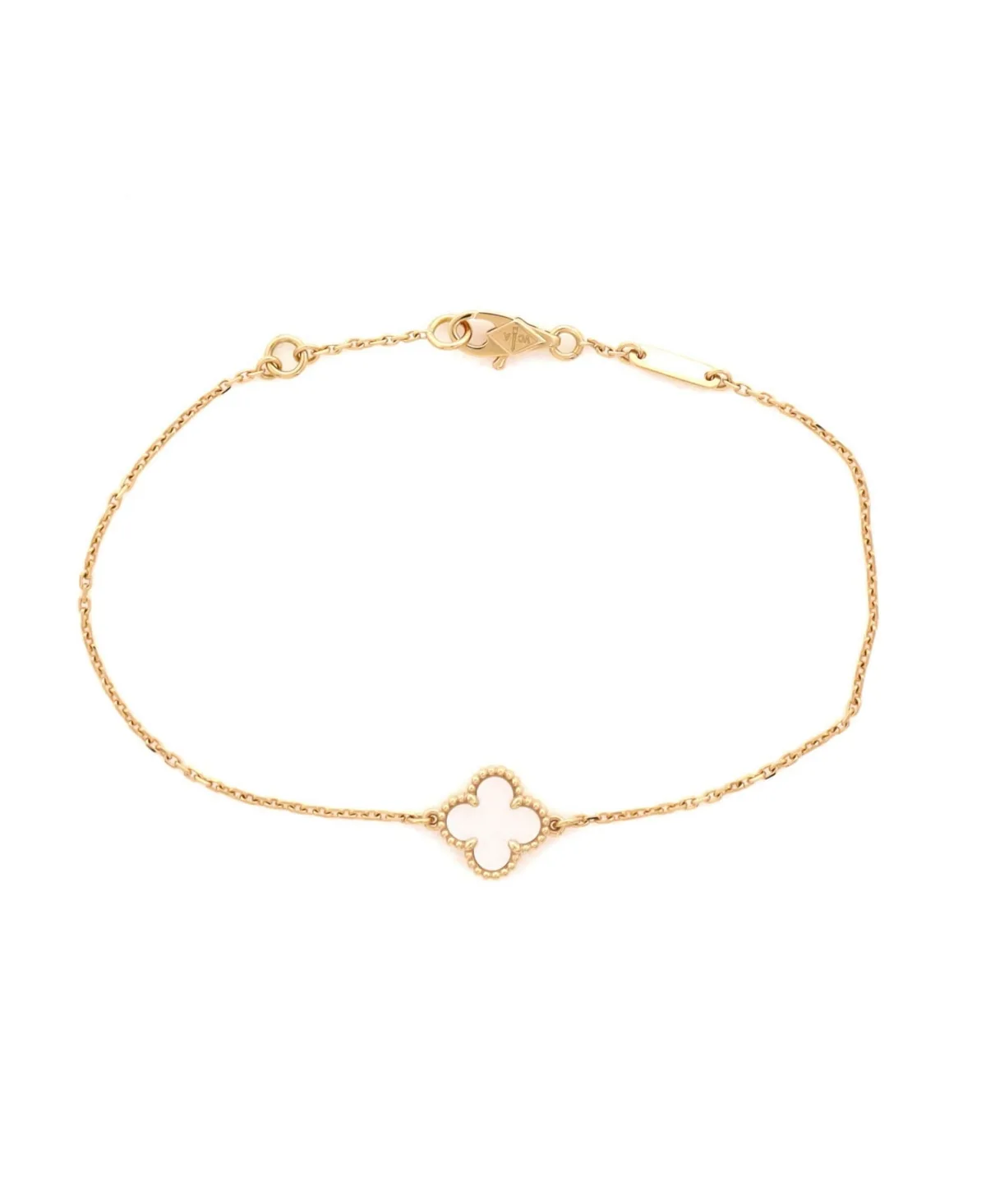 Pre-Owned Van Cleef and Arpels Sweet Alhambra Bracelet by Pre Owned Van Cleef & Arpels