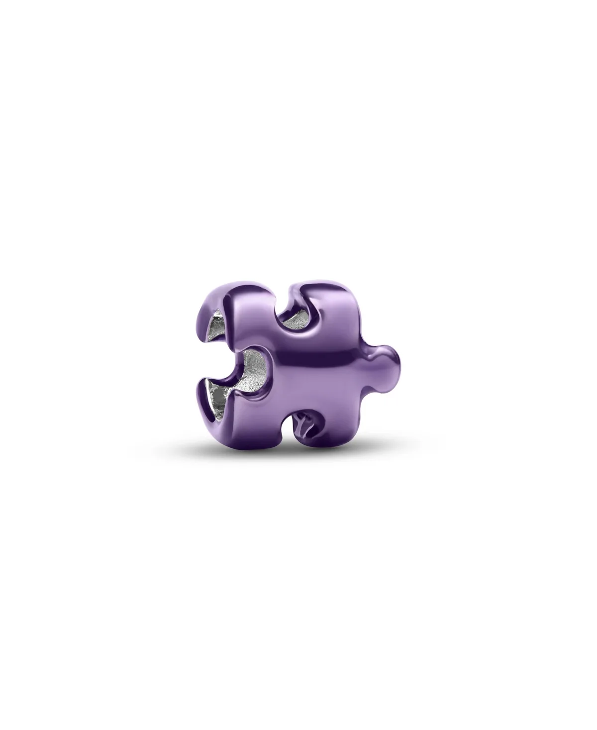 Sterling Silver Pandora Moments Puzzle Piece Mini Charm by Pandora