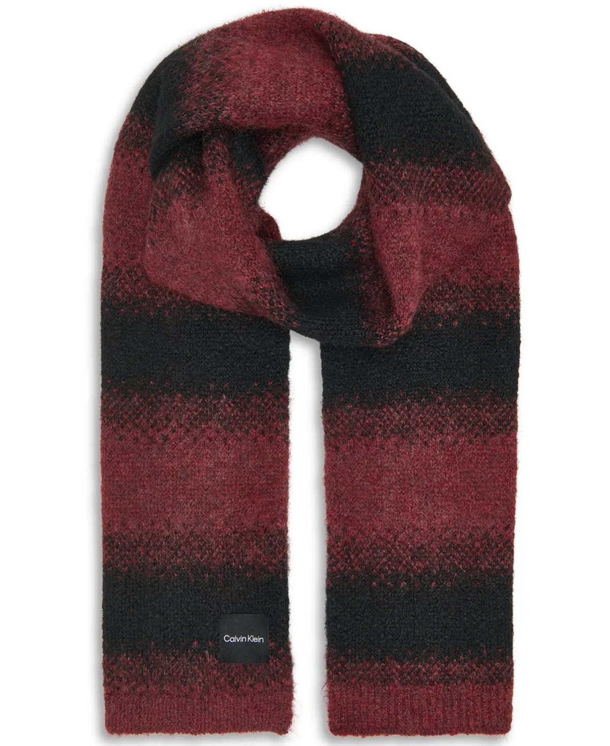 Ombre Stripe Scarf by Calvin Klein