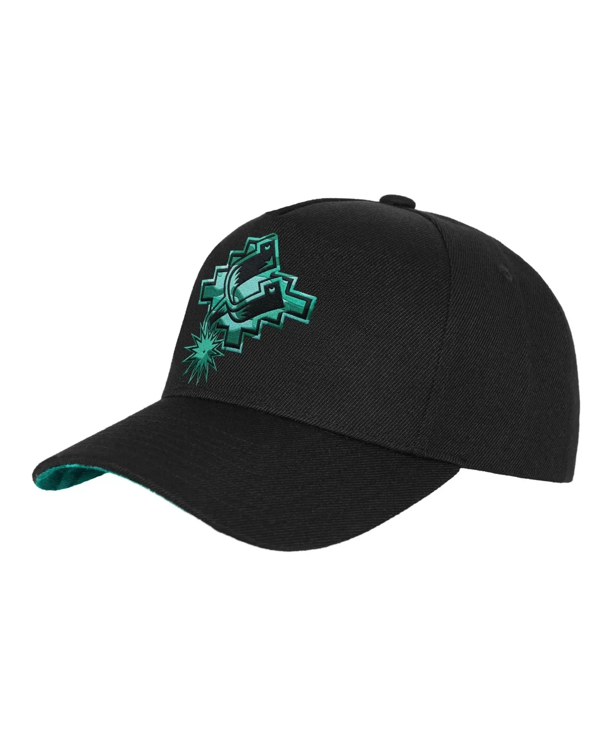 San Antonio Spurs 404 Club Camo Pro Pinch Snapback Hat by Mitchell & Ness