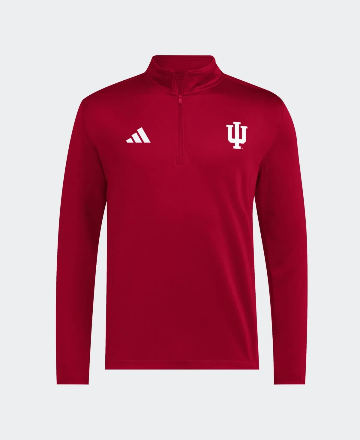 Sideline Ultimate 365 Indiana Hoosiers Long-Sleeve Quarter-Zip Pullover by adidas