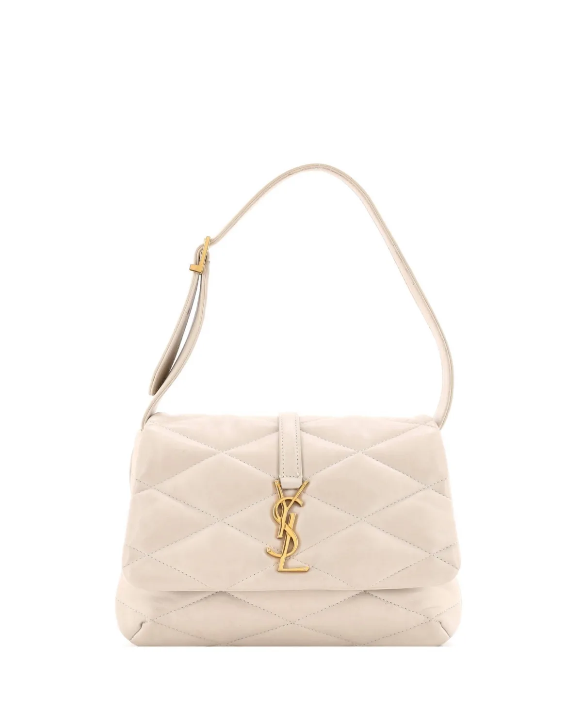 Pre-Owned Le 57 Quilted Leather Shoulder Bag, 9.5W x 6H x 2D by Saint Laurent