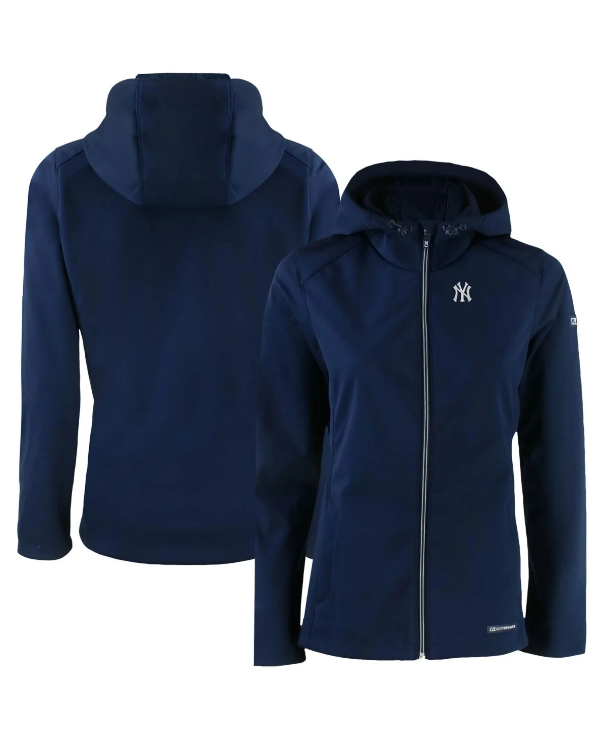 New York Yankees Evoke Eco Softshell Full-Zip Jacket by Cutter & Buck