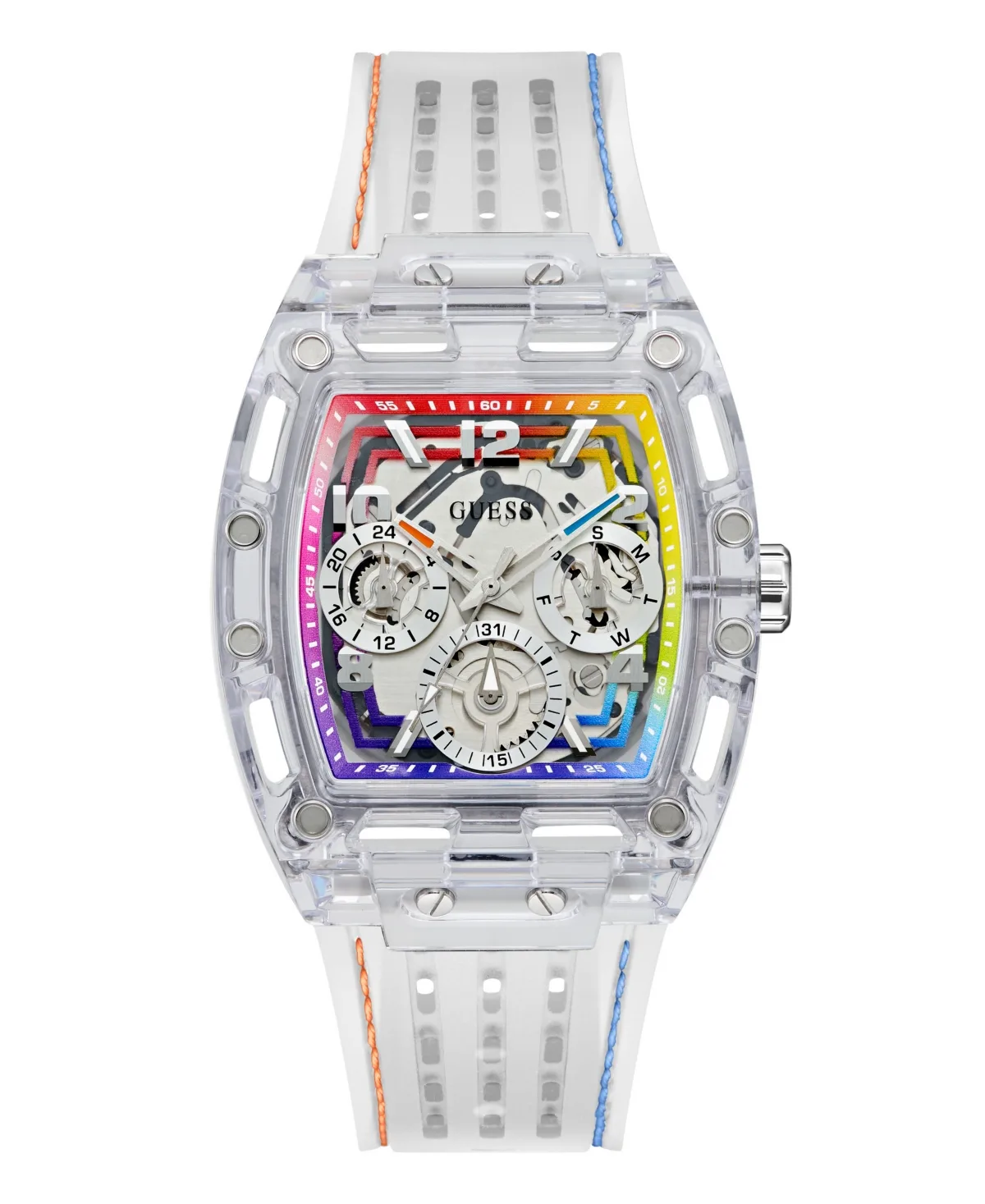 Quartz Venix Sport Silicone Watch 42mm by GUESS