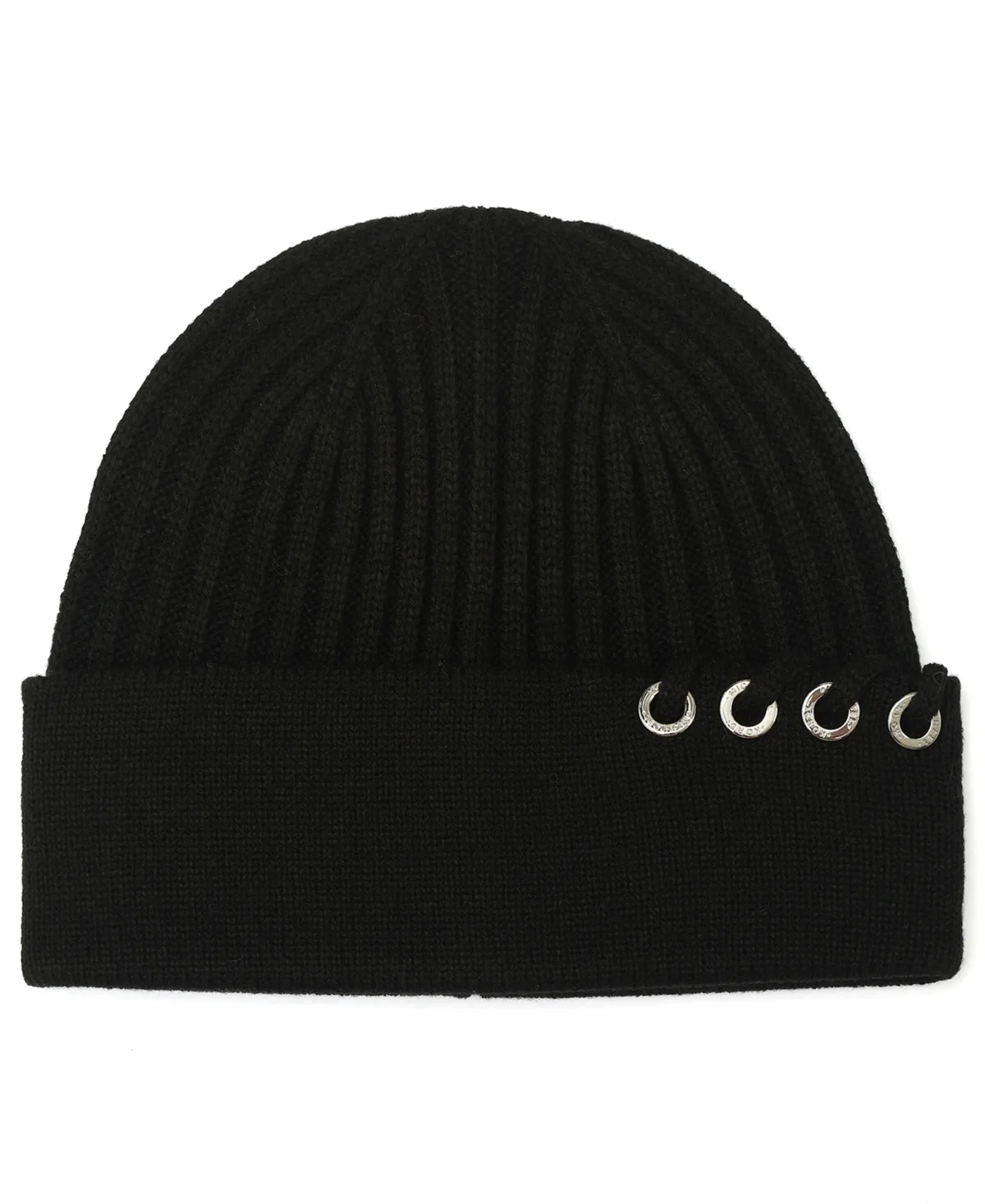 Grommet Lace Cuff Beanie Hat by MICHAEL Michael Kors
