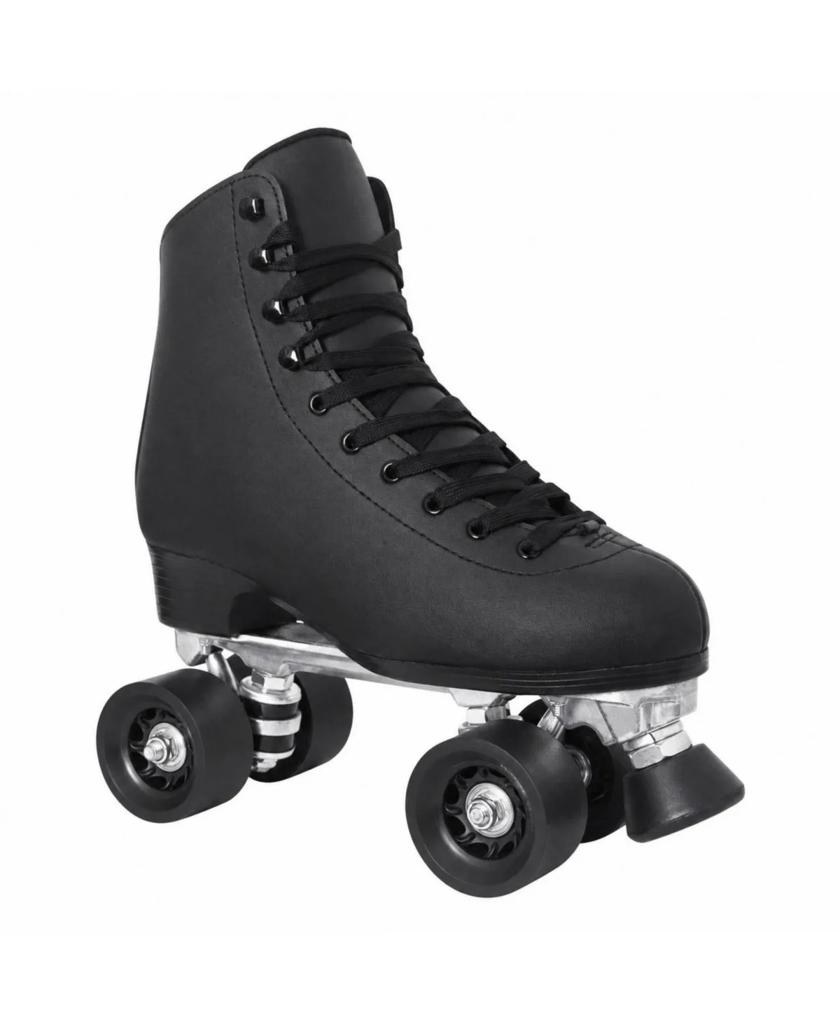 Quad Roller Skates Aluminum Frame High Top Pu Wheels Adjustable Brake by Magicorange