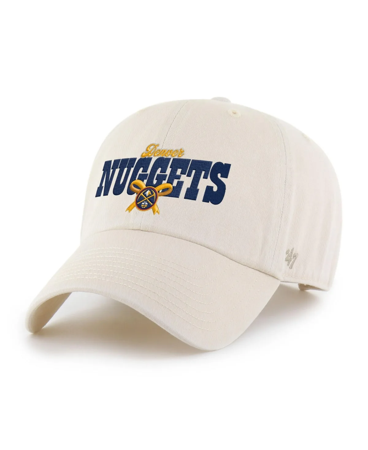 Denver Nuggets Bow Stack Adjustable Cap by 47 Brand