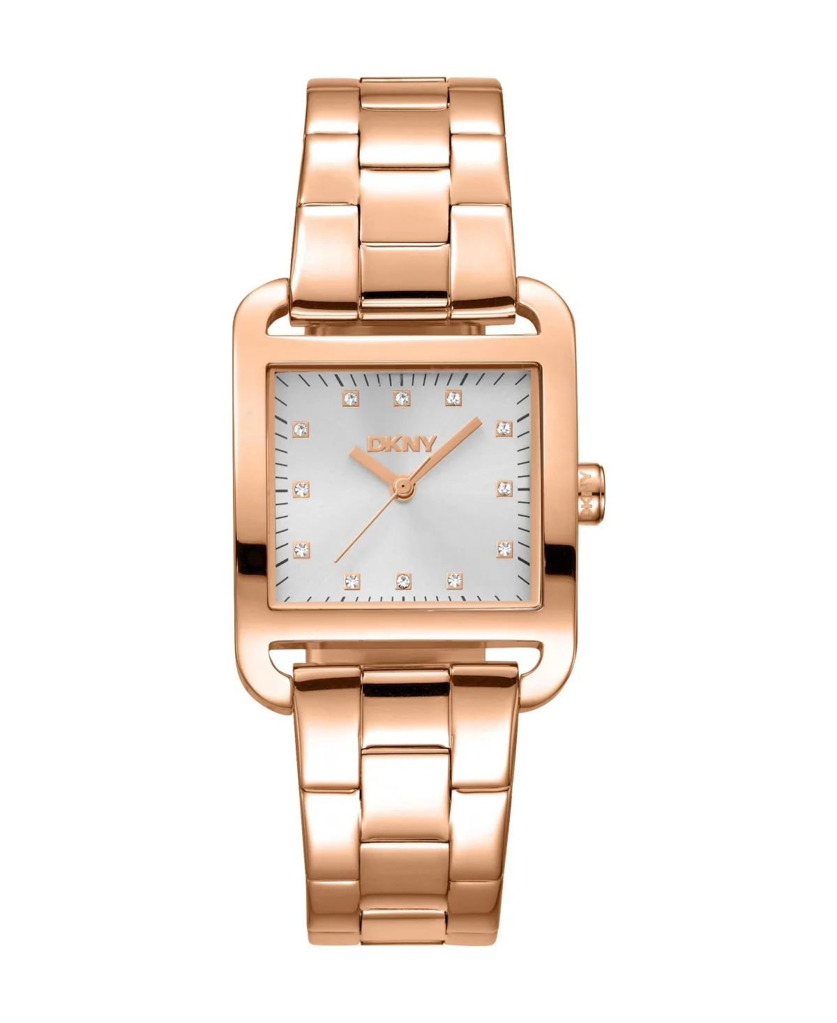 Iconic Quartz Stainless Steel Bracelet Water-Resistant Watch, 27mm by DKNY