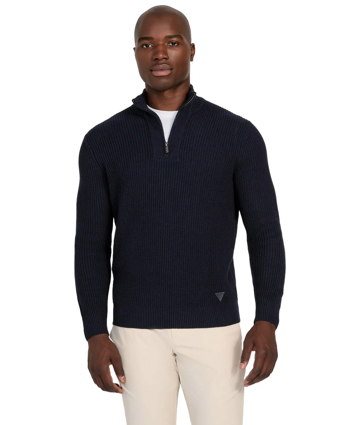 Headley Half Zip Mock Sweater by GUESS