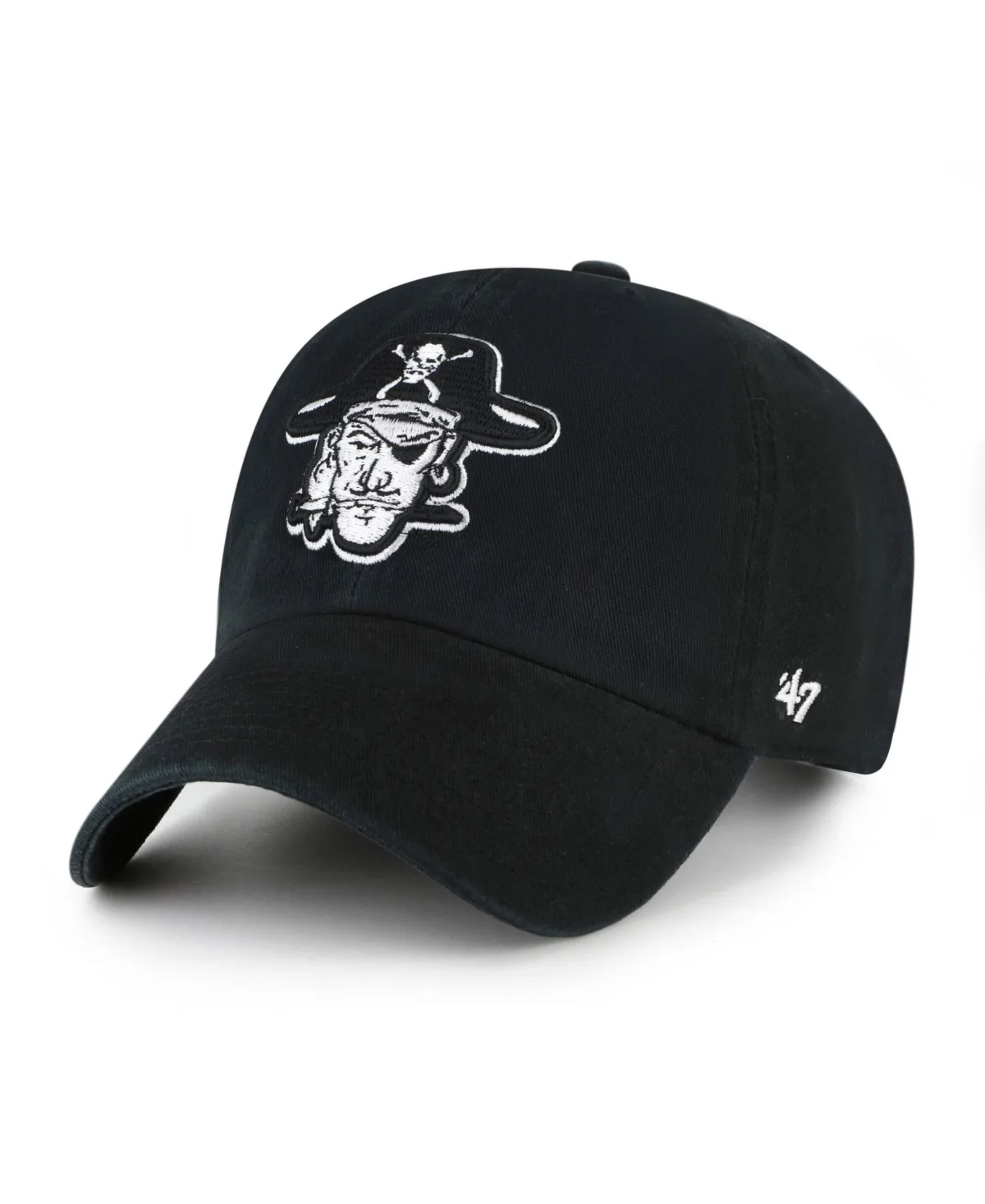 Ecu Pirates Adjustable Clean Up Baseball Cap