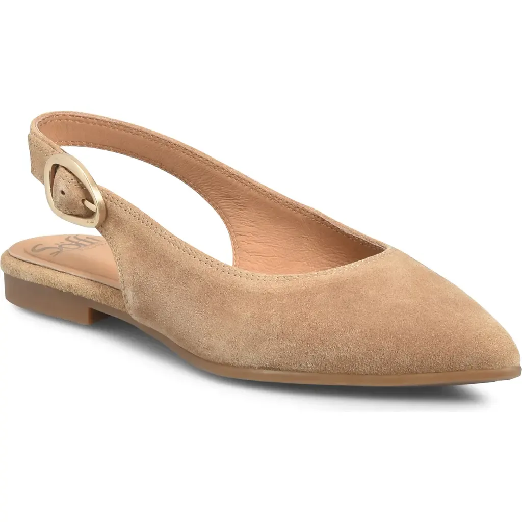Marcella Slingback Pointed Toe Flat by Söfft