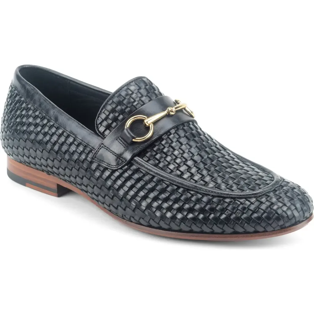 Durand Woven Bit Loafer by Warfield & Grand